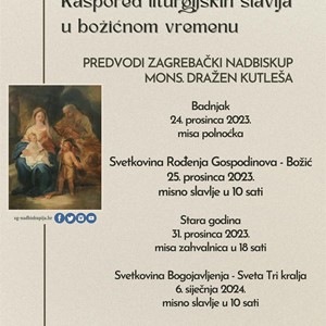 Nadbiskup Kutleša predvodi svečano misno slavlje na svetkovinu Bogojavljenja